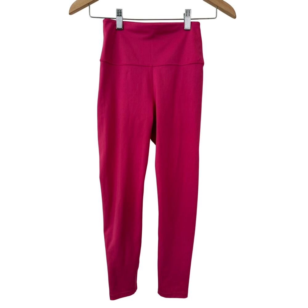 Carbon 38 High Rise Hot Pink Leggings Small Workout Gym Athleisure Loungewear